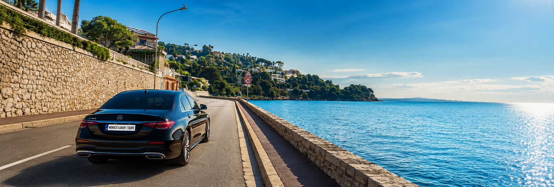 Cannes scenic coastal road - Cannes