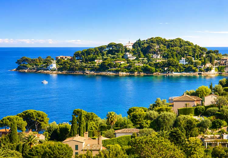 Saint-Jean-Cap-Ferrat coastline - Saint-Jean-Cap-Ferrat