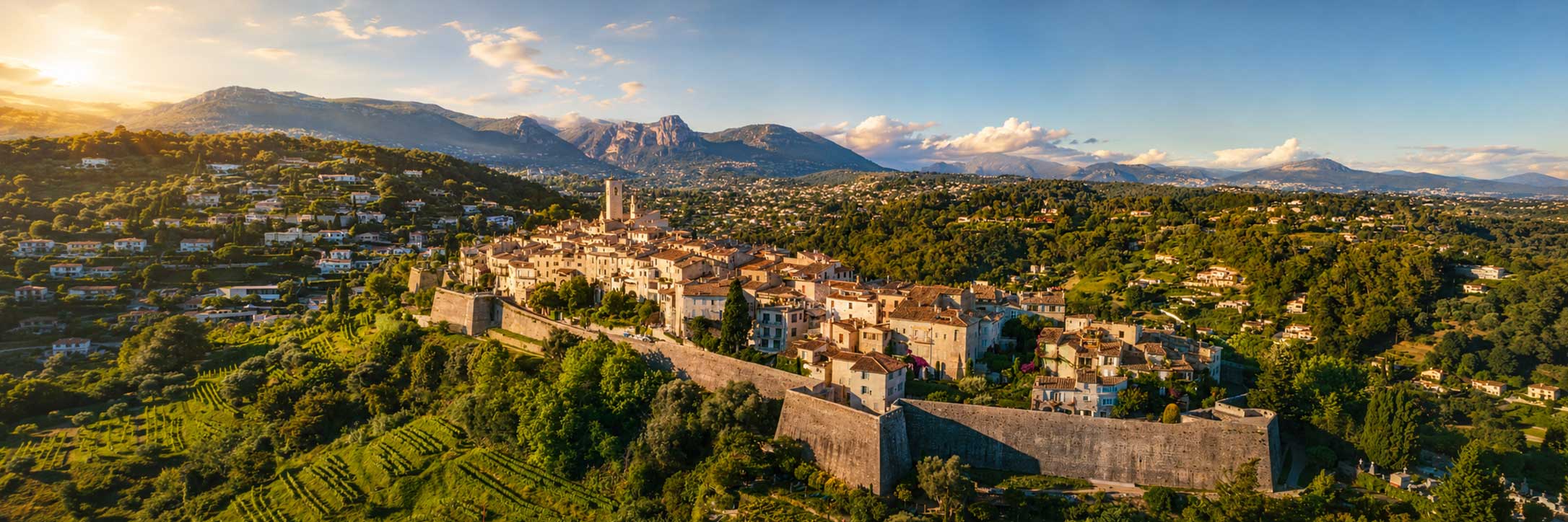Saint-Paul-de-Vence from above - Saint-Paul-de-Vence