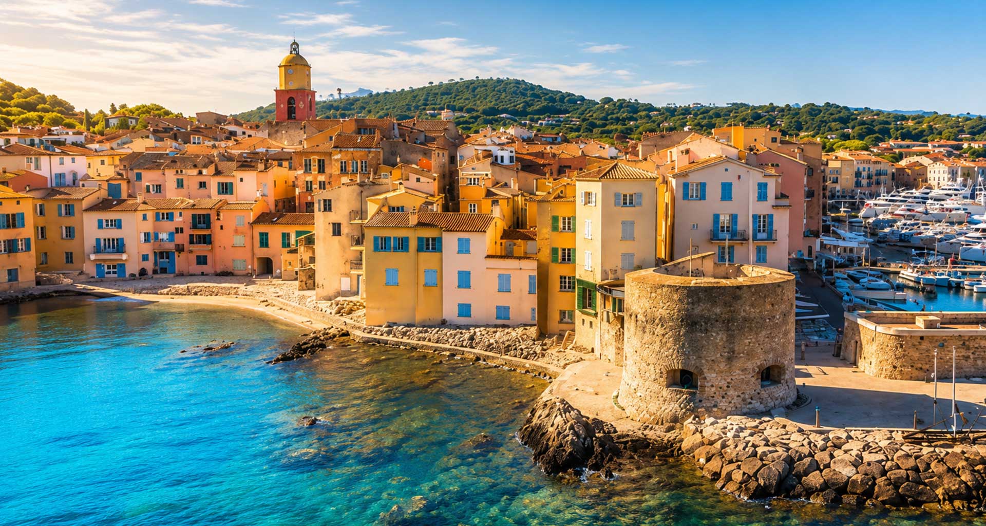 Saint-Tropez Riviera scene - Saint-Tropez